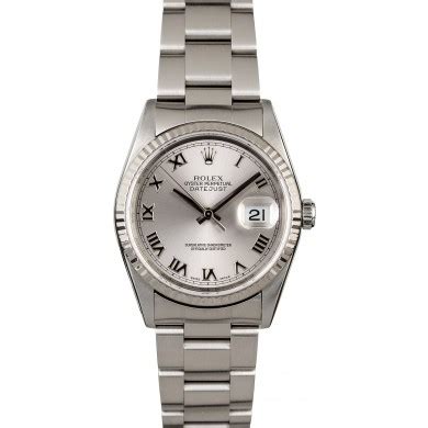 rolex 16234 rhodium dial|Rolex diamond dial 2022.